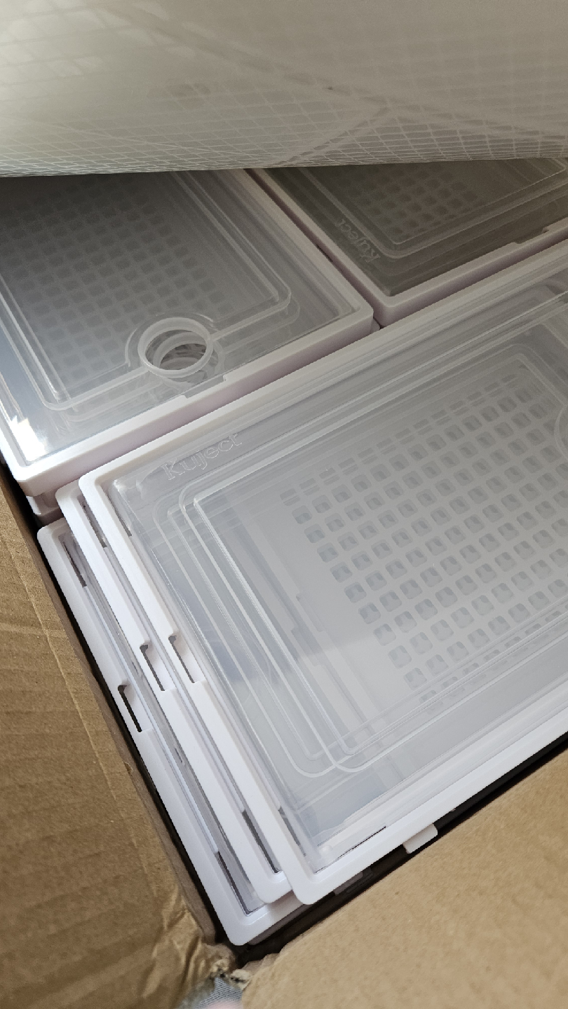 KujeCt Shoe Storage Boxes - 12 Pack, White - photo 2