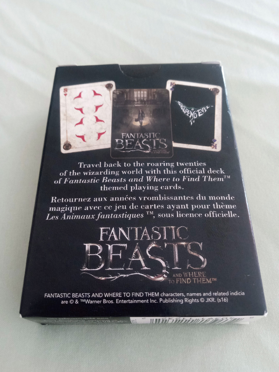 Fantastic Beasts Playing Cards - New - photo 2