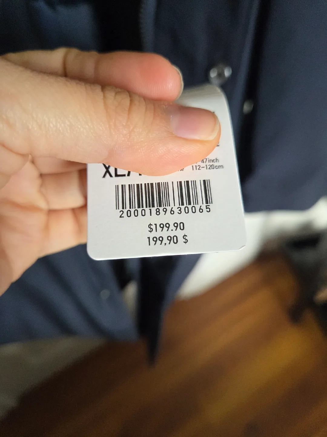 UNIQLO - BNWT, XL Hybrid Down Coat, Navy image indicator(2)