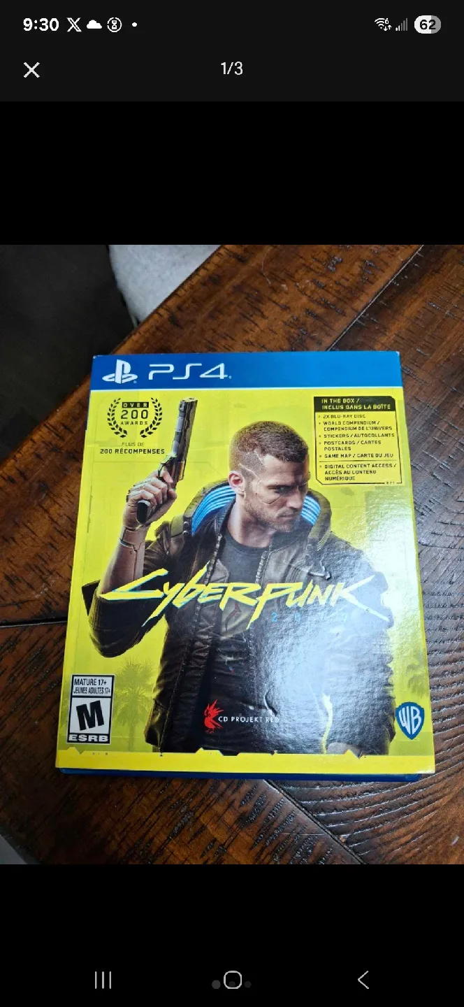 Cyberpunk for the PS4 thumbnail
