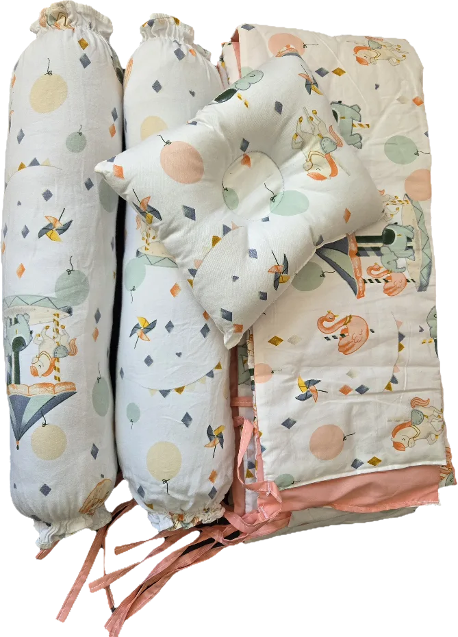 Baby Bedding Set - Carousel Theme thumbnail