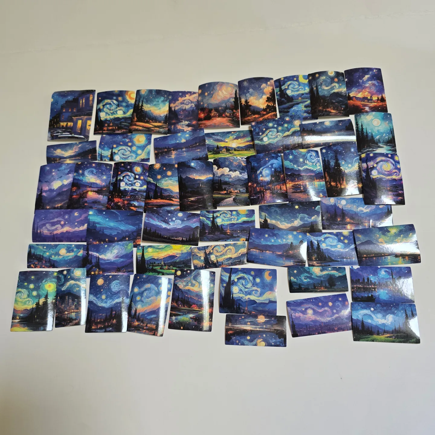 Lot of Van Gogh Inspired Paintings Vinyl Stickers image indicator(2)