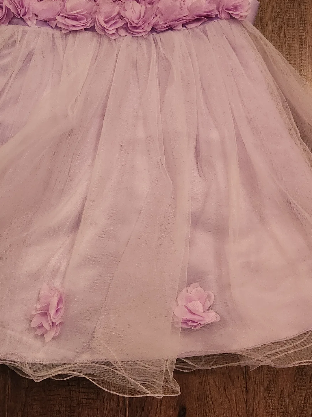 Lilac Flower Girl Dress - Size 3Y image indicator(5)
