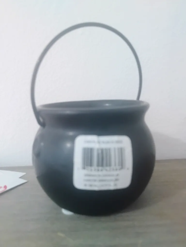 Black Cauldron Halloween Decoration image indicator(2)