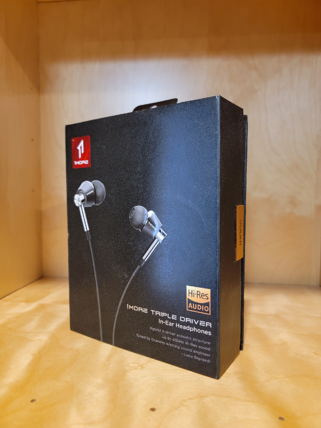 1more triple driver earphones
