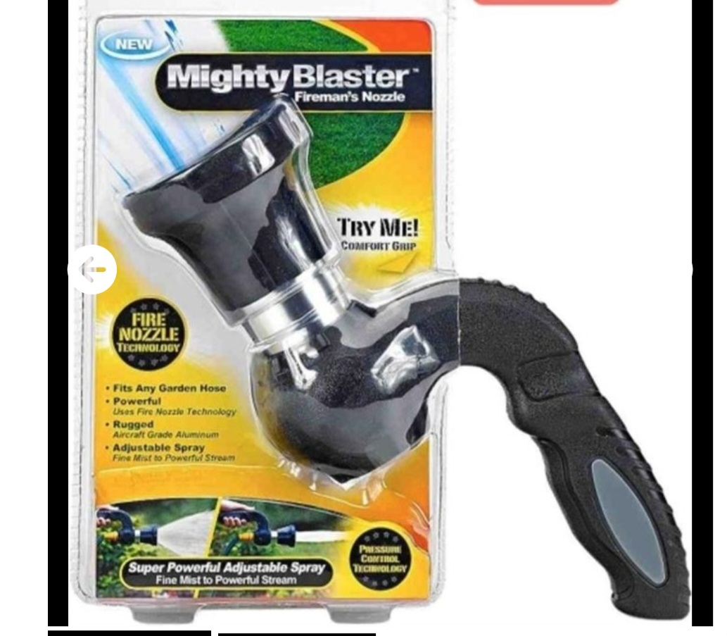 New Mighty Blaster Spray Fireman’s Nozzle