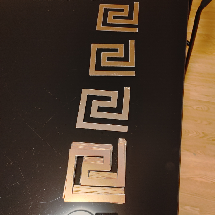 Greek Mirror Wall Decor new