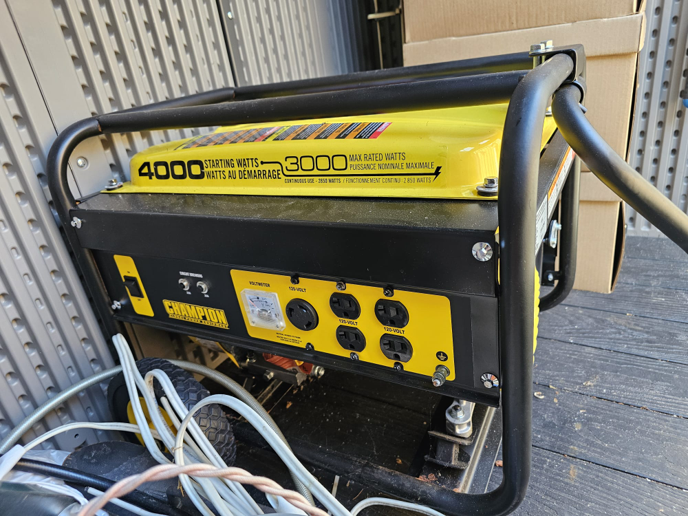 Champion 4000 Starting Watts Generator