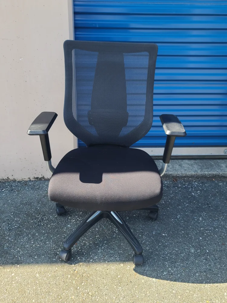 Black Mesh Office Chair image indicator(2)