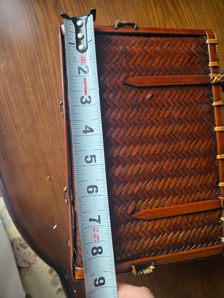 Woven Basket Bag with Drawstring Lining image indicator(5)