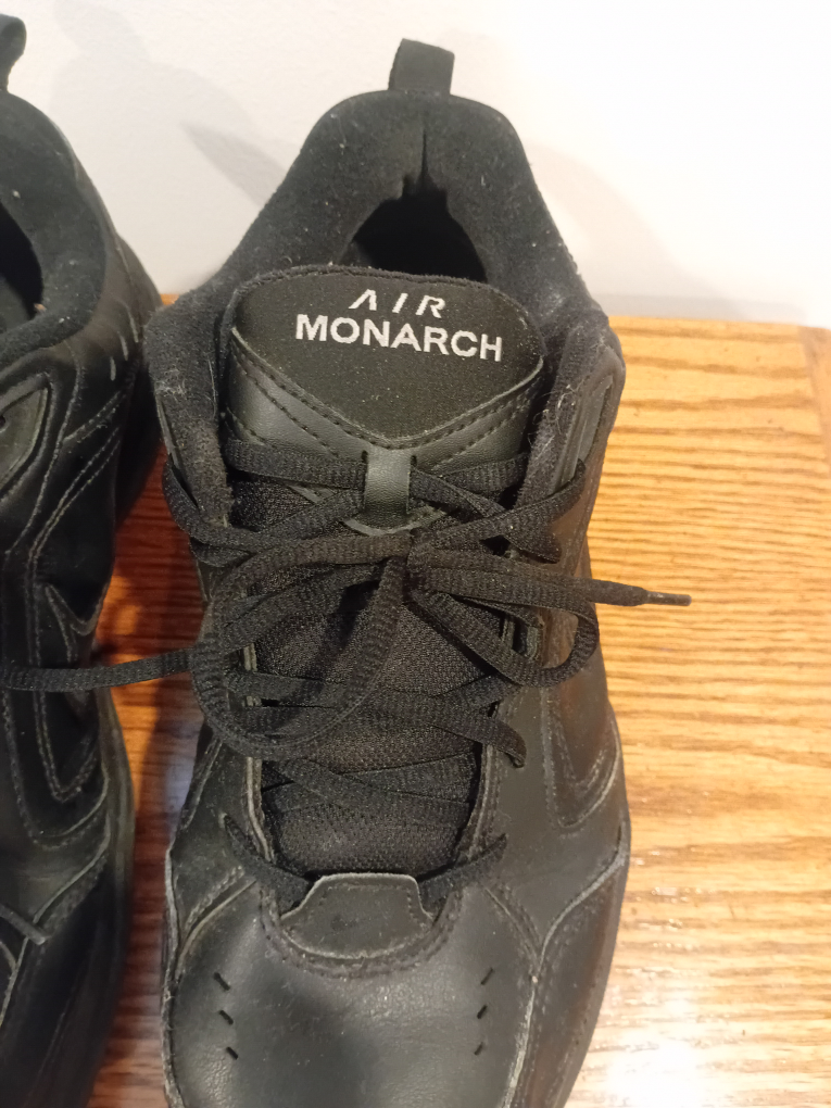 Nike Air Monarch Black Sneakers - photo 2
