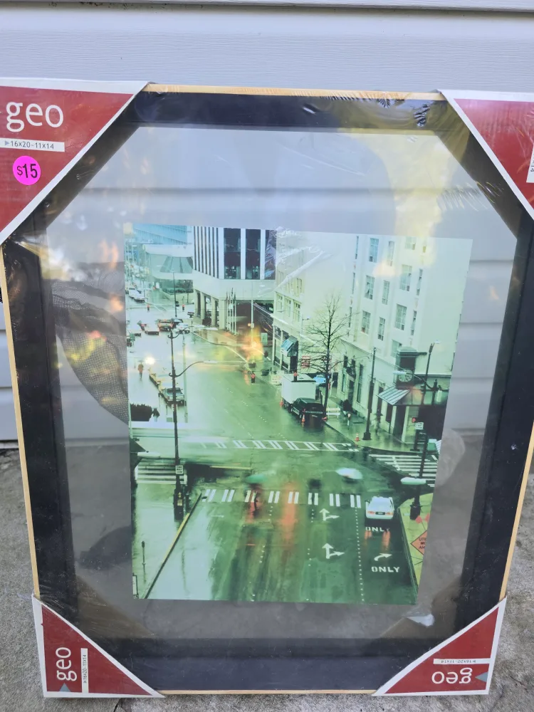 NEW Black Picture Frame 16x20 $15 each, 2 available image indicator(3)