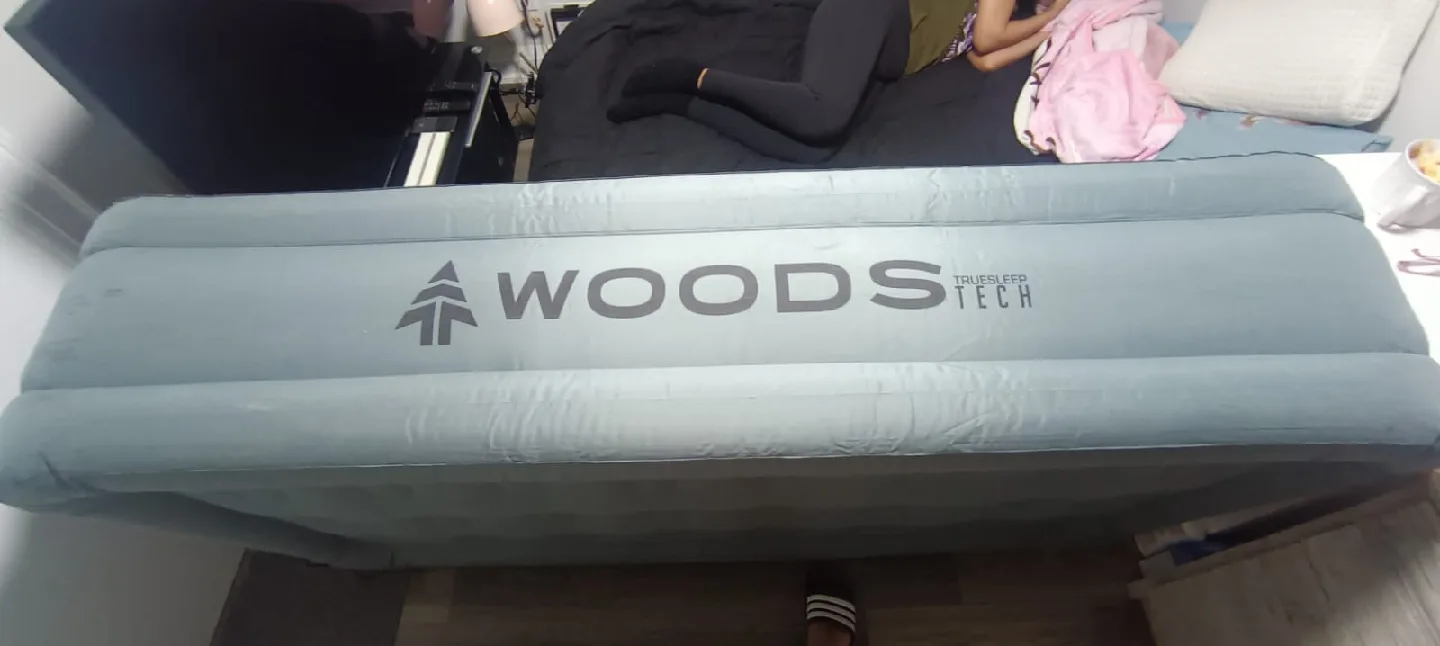 Woods Tritech Double-High Air Mattress - single image indicator(4)
