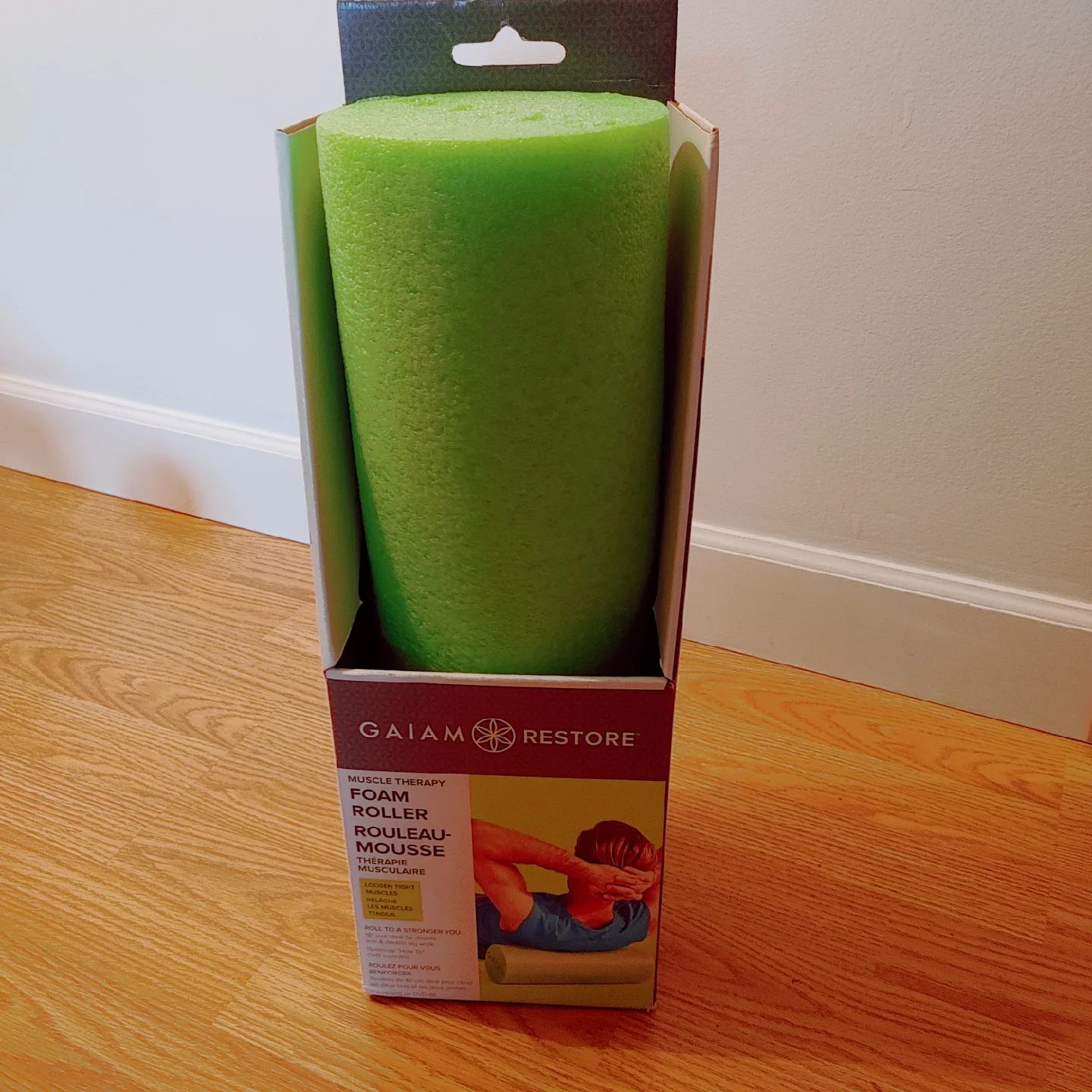Gaiam Restore Muscle Therapy Foam Roller thumbnail
