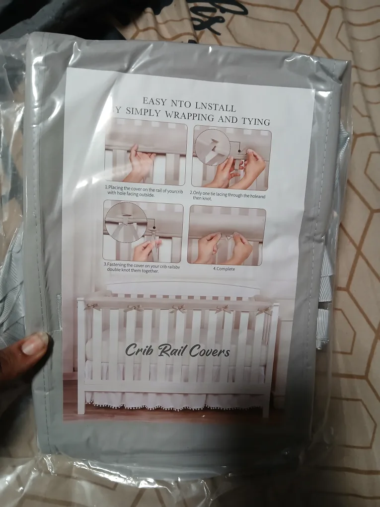 Crib Rail Covers - New in Package thumbnail
