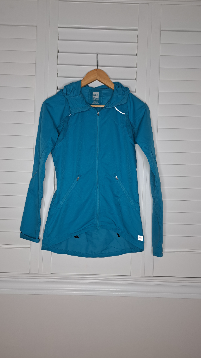 MEC Women's Turquoise Windbreaker Jacket - XS