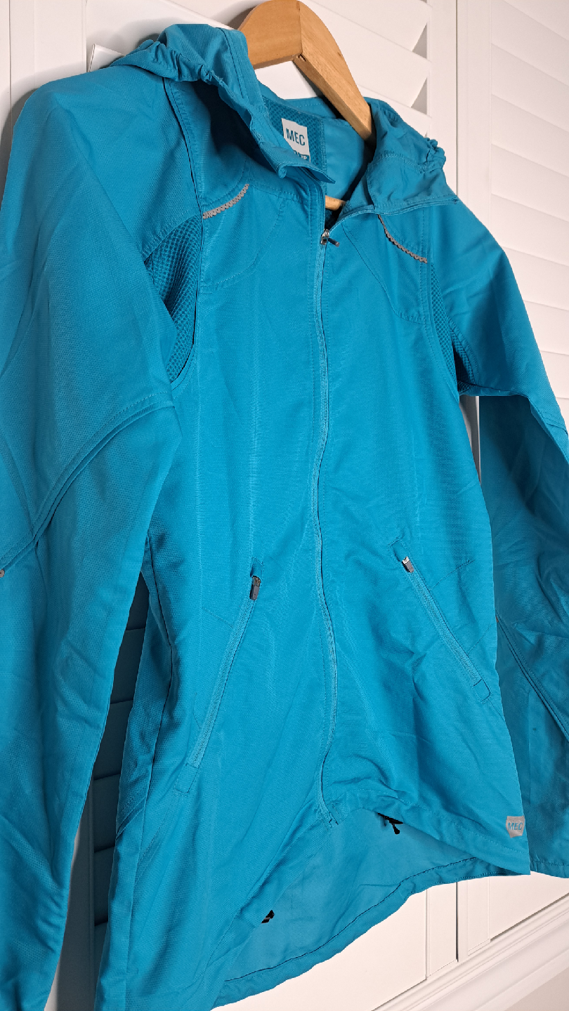 MEC Women's Turquoise Windbreaker Jacket - XS - photo 4