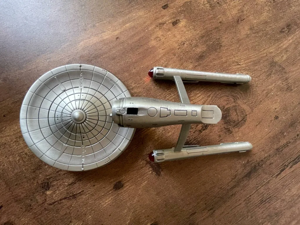 Franklin Mint Star Trek USS Enterprise NCC-1701 pewter image indicator(3)