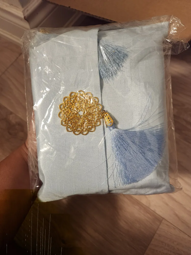 Prayer Mat & Tasbih Set - Light Blue 🥕 image indicator(5)