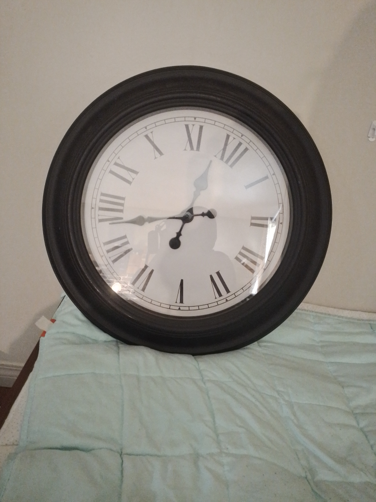 Large Round Wall Clock