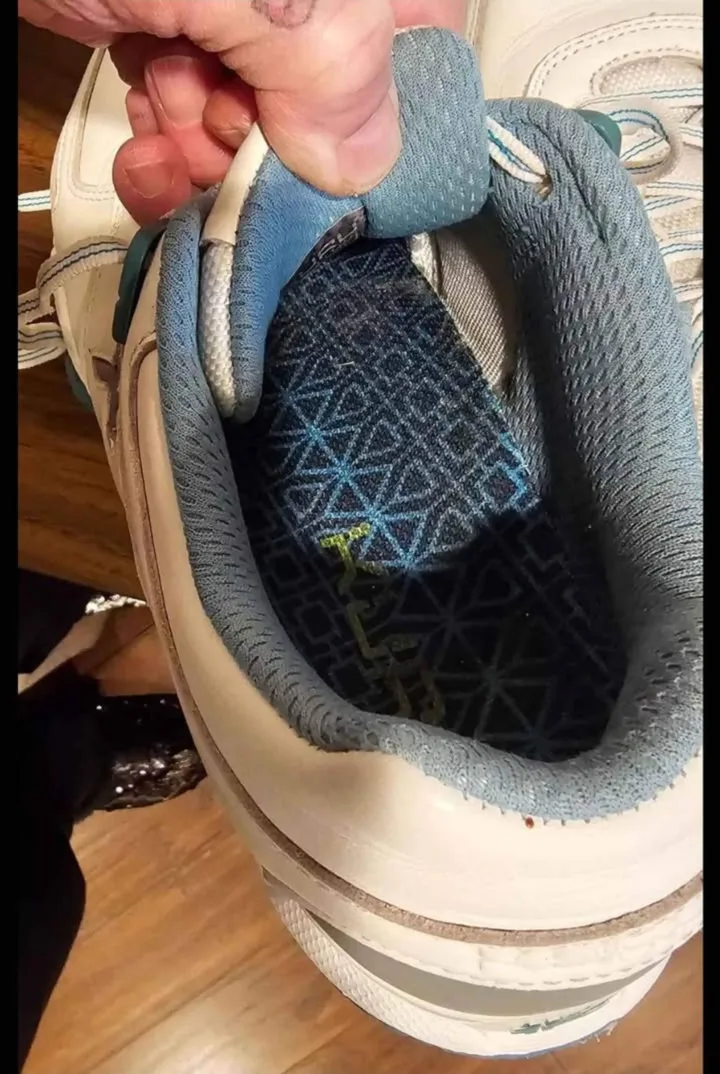 Kuru Kinetic White Leather Shoes image indicator(4)