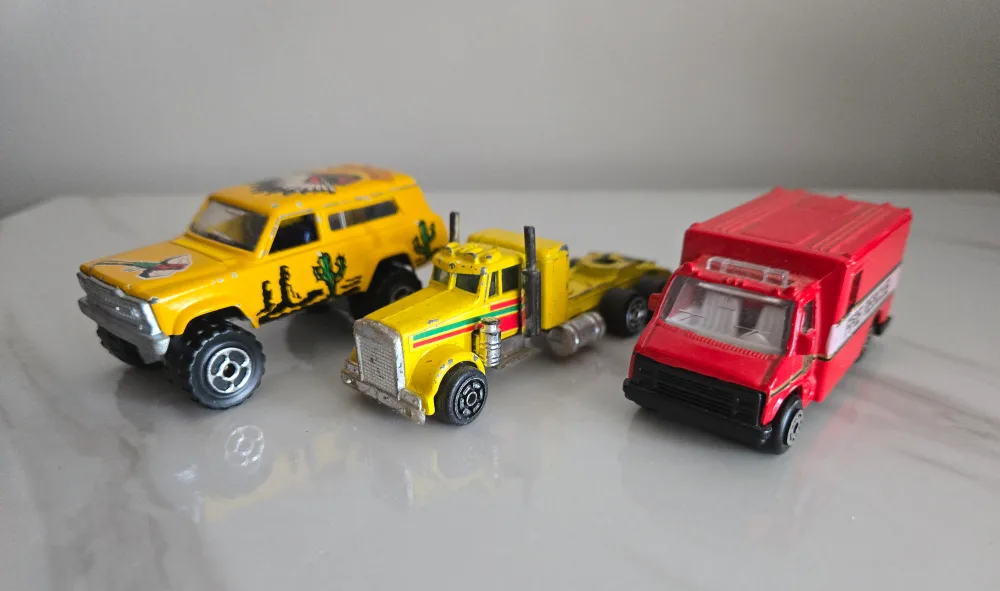 Vintage 1957-1970s Diecast Toy Car Collection image indicator(10)