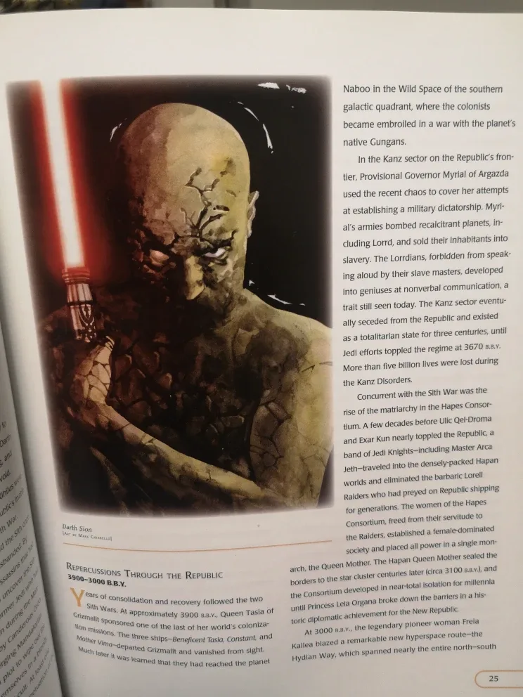 Star Wars Book ~ Essential Guide To Chronology image indicator(10)
