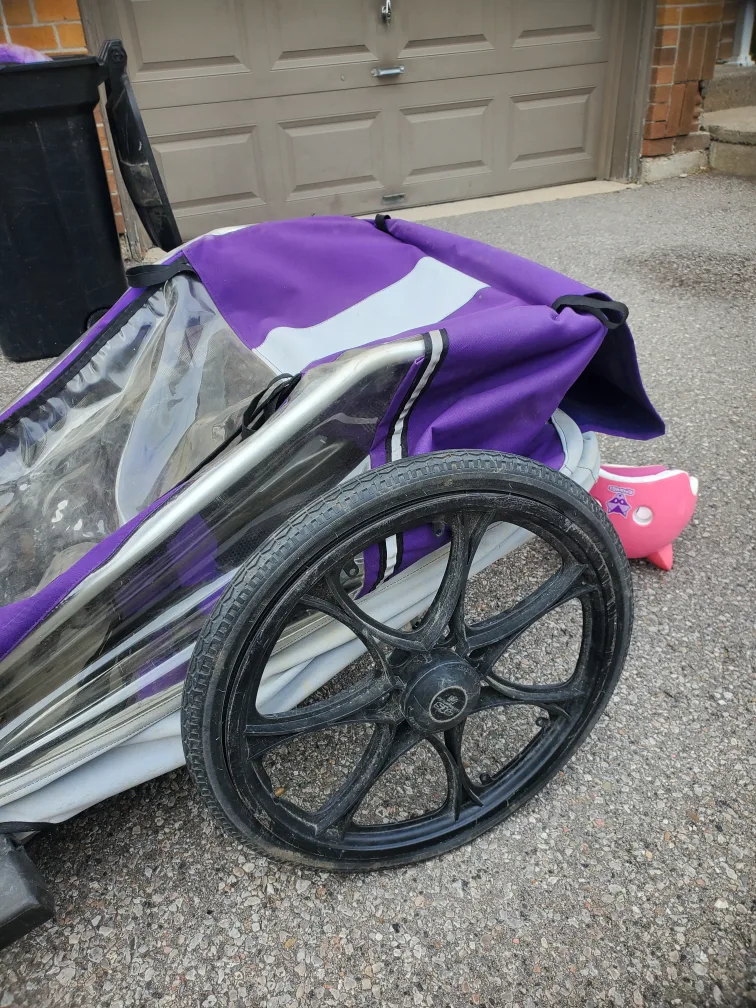 Chariot Purple Bike Trailer image indicator(3)