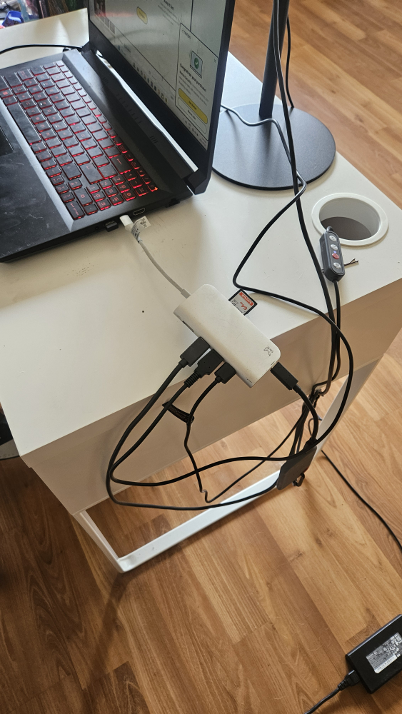 IKEA MICKE White Desk - photo 3