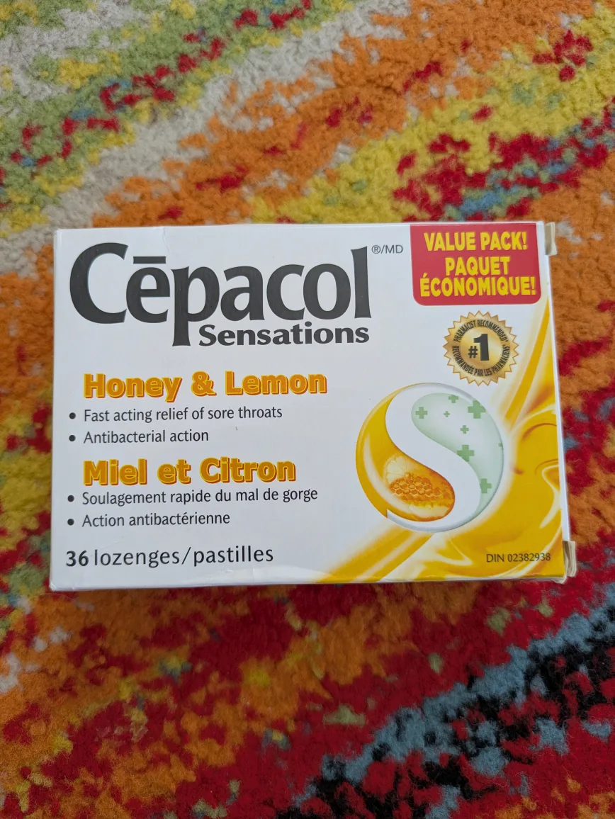 Cepacol Sensations Honey & Lemon Lozenges - 36 count image indicator(5)
