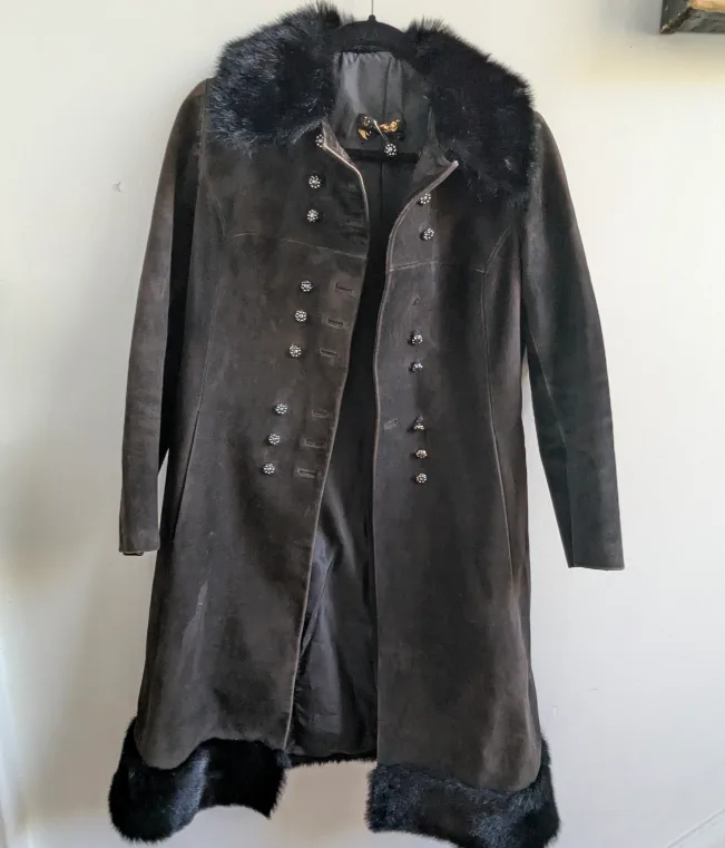 *damaged* suede coat thumbnail