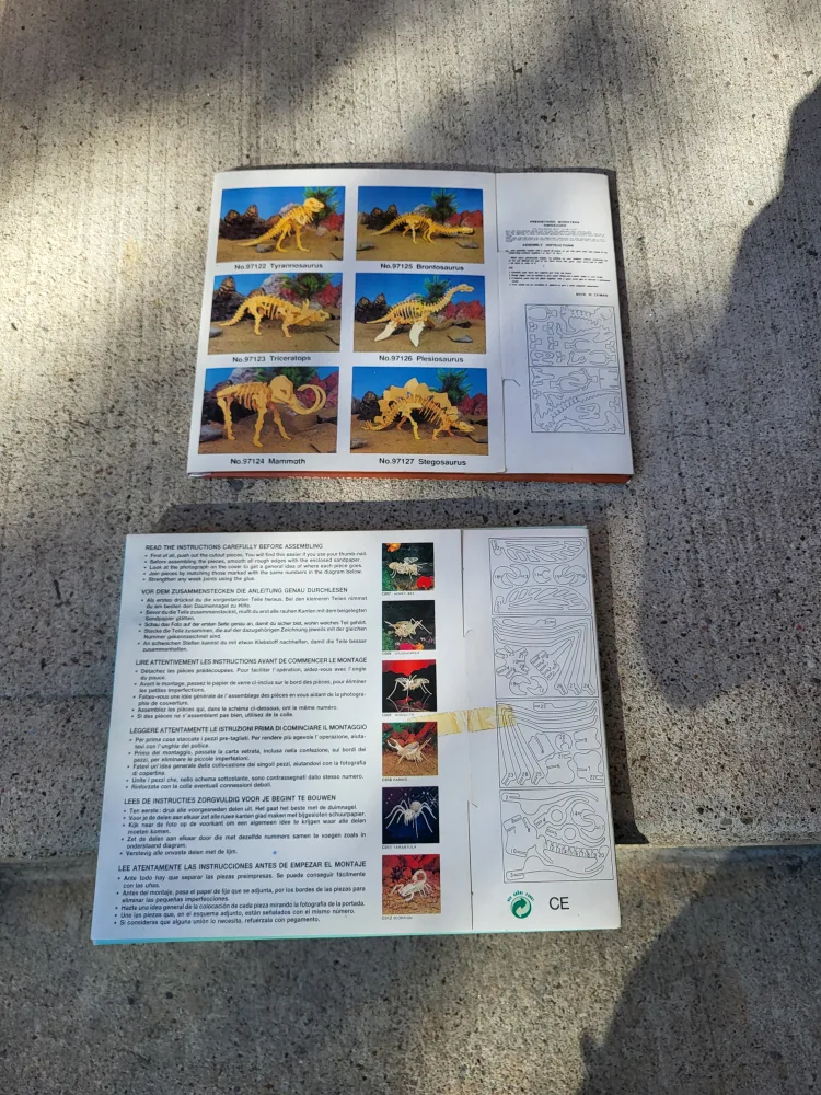 Chadwick Wooden Dinosaur & Mosquito Model Kits image indicator(2)