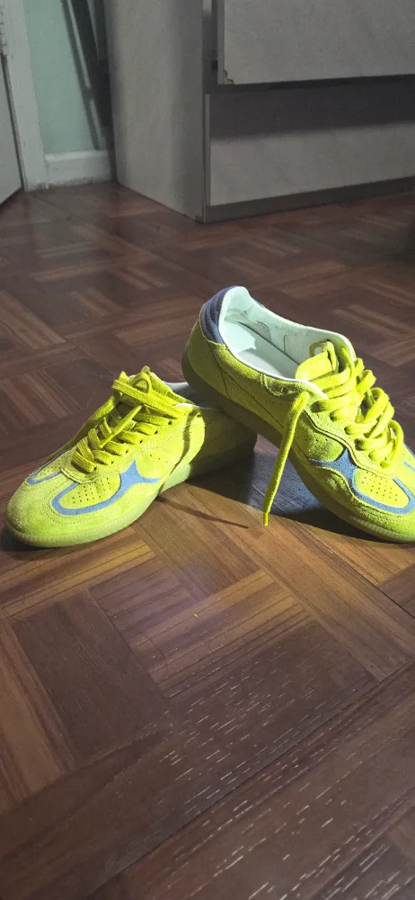 Alohas TB.490 Rife Acid Green Leather Sneakers image indicator(2)