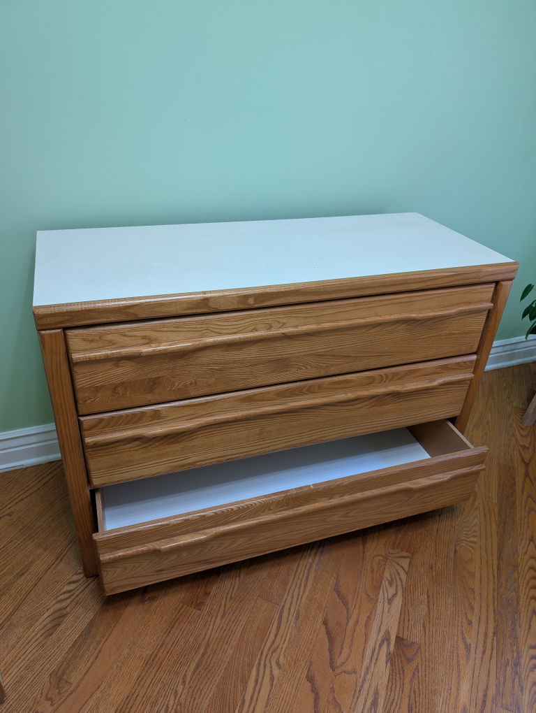 Wooden 3-Drawer Dresser - photo 3