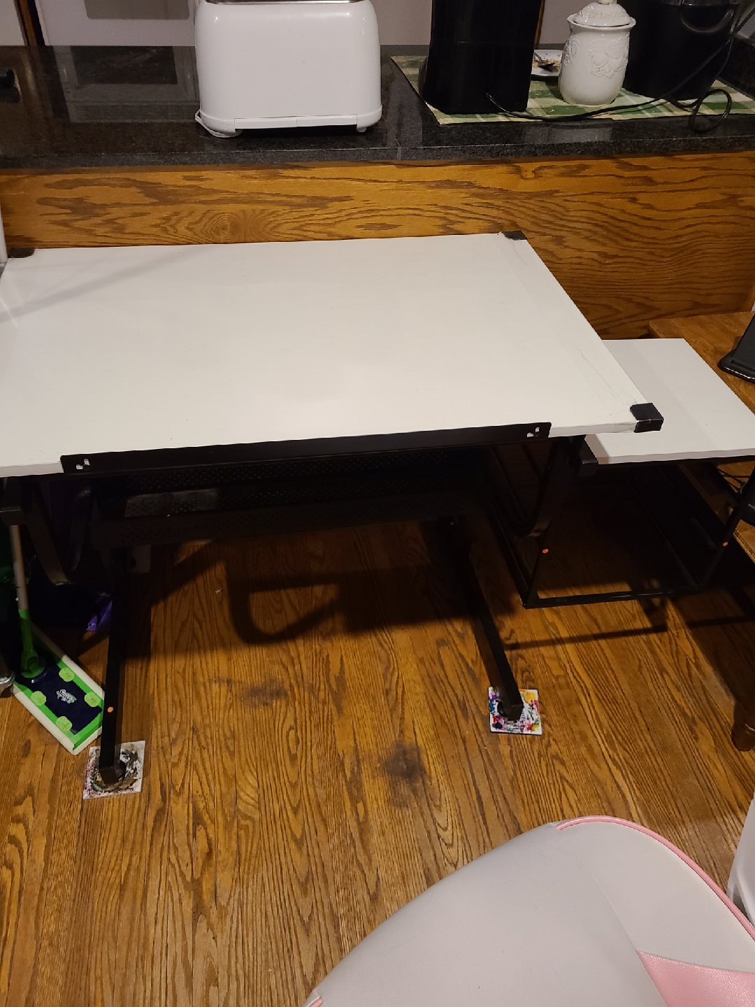 Adjustable Drafting Table - White