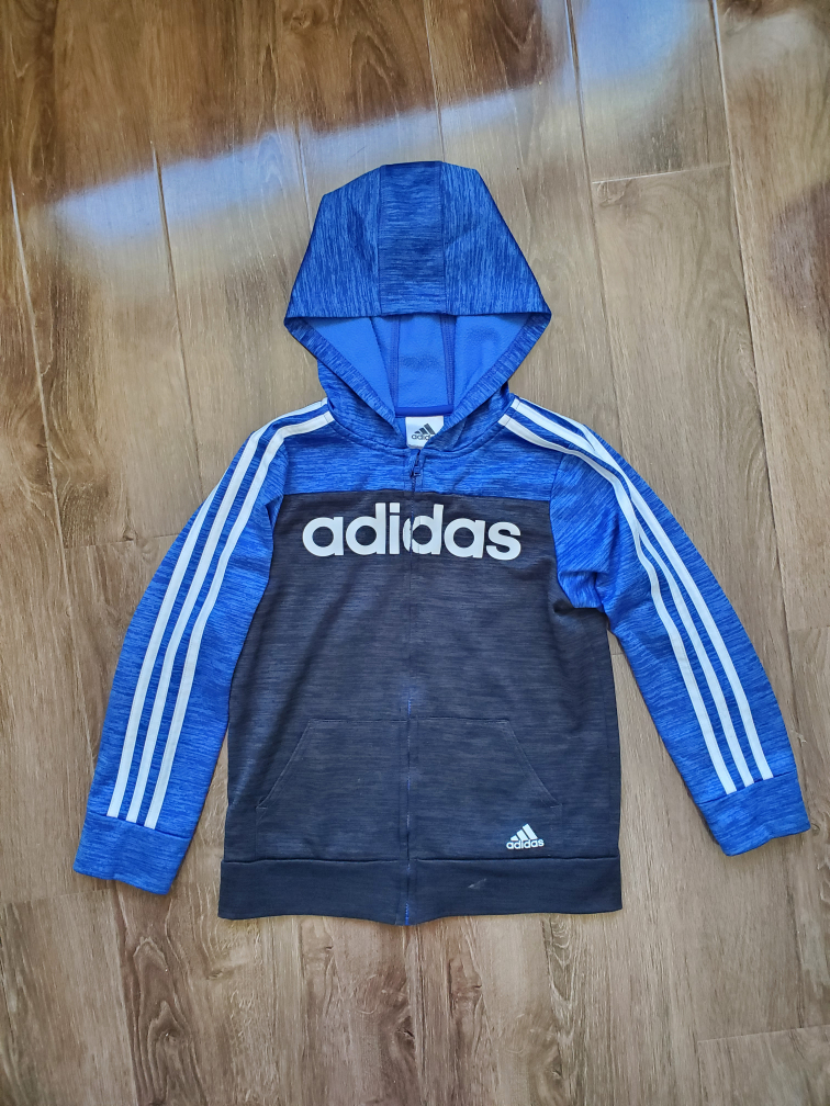 Adidas Hoodie - Size 7 kids OBO