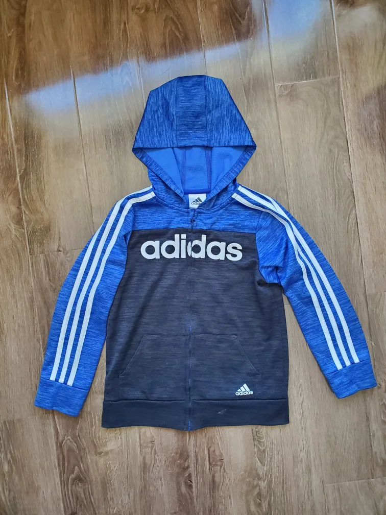 Adidas Hoodie - Size 7 kids OBO thumbnail