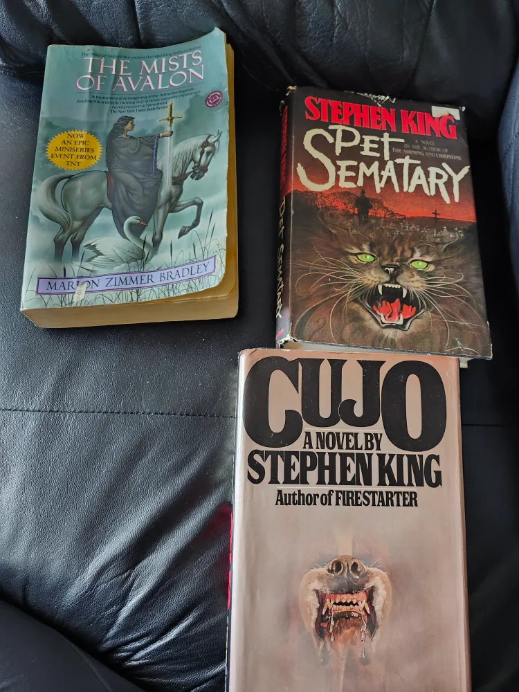 Free 3 books Stephen King & Marion Zimmer Bradley Books thumbnail