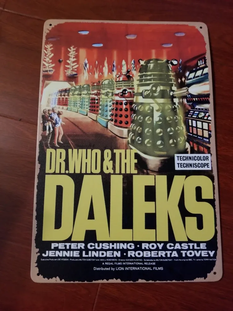 Dr. Who & The Daleks Metal Sign thumbnail