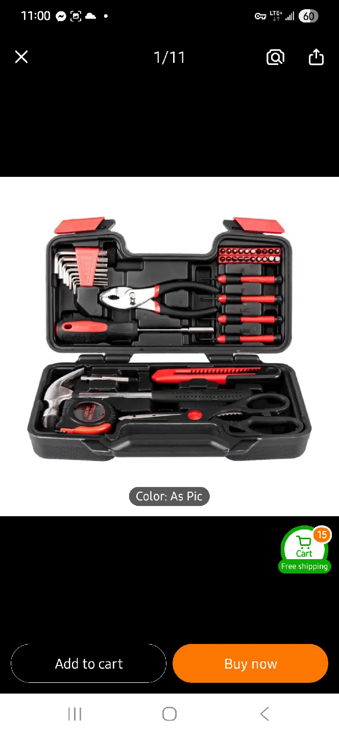 NEW Basic Tool Set with Case 🪛