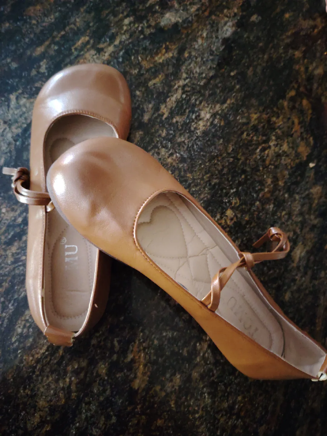 🥕Brown Ballet Flats - Size 40 image indicator(2)