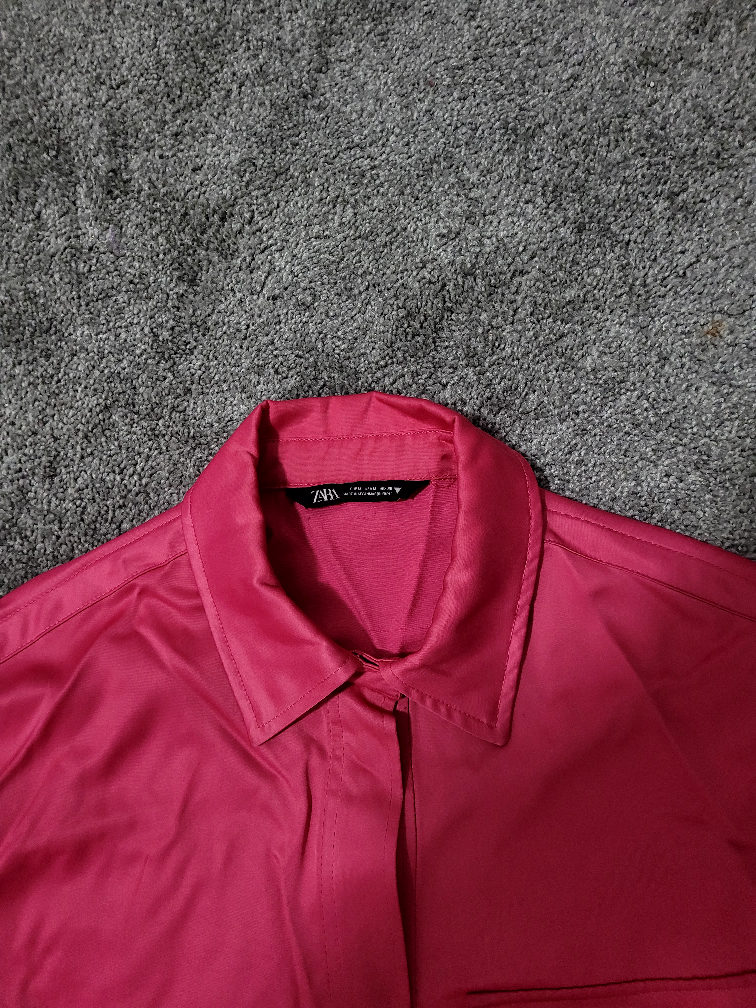 Zara Pink Long Sleeve Shirt - photo 2