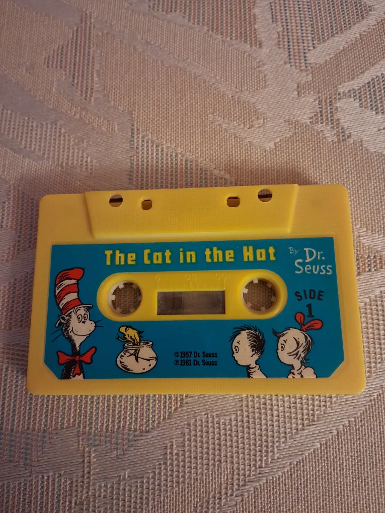 Vintage Fisher Price The Cat in the Hat cassette tape thumbnail