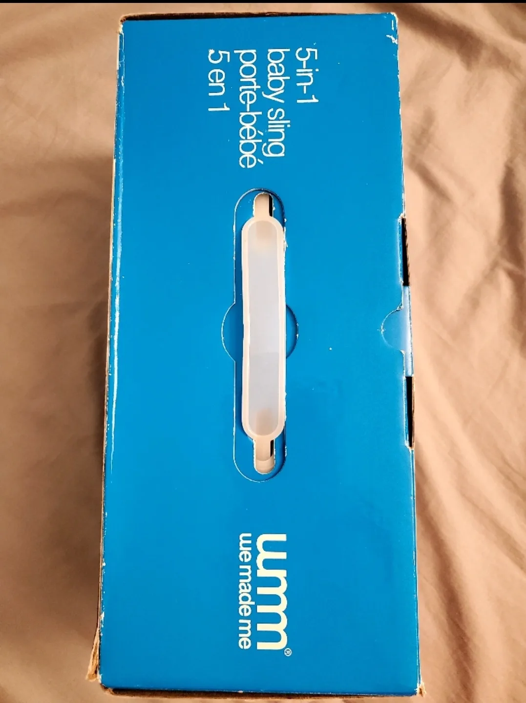 smile hammock sling baby carrier blue image indicator(4)