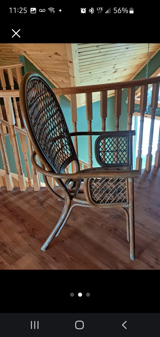 Wicker Armchair