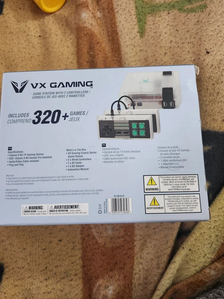 VX Gaming Station w/ 2 Controllers - 320+ Games image indicator(2)