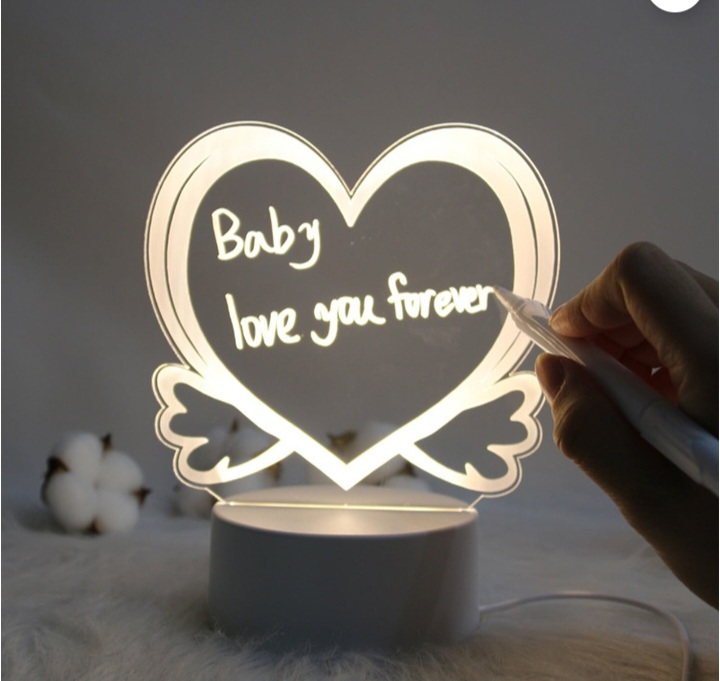 Heart Shaped LED Message Board