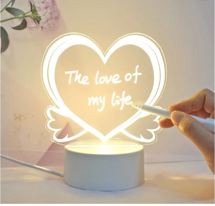 Heart Shaped LED Message Board - photo 2