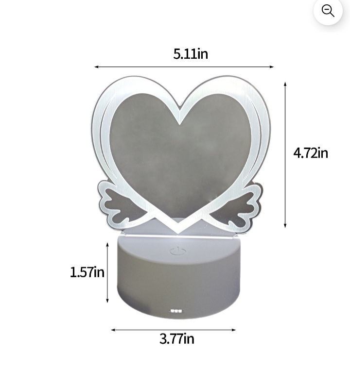 Heart Shaped LED Message Board - photo 3