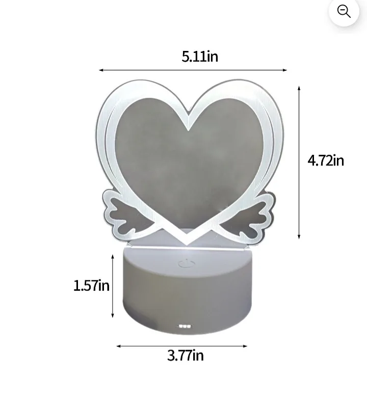 Heart Shaped LED Message Board image indicator(3)